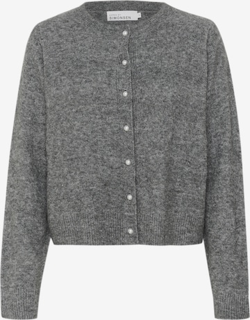 Cardigan KAREN BY SIMONSEN en gris : devant