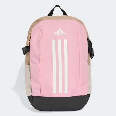 ADIDAS PERFORMANCE Sports Backpack 'Power' in Sand / Rose / Black / White, Item view
