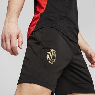 PUMA Regular Sportshorts 'AC Milan' in Schwarz
