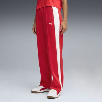 PUMA Loosefit Sportbroek 'T7 Always On' in Rood: voorkant