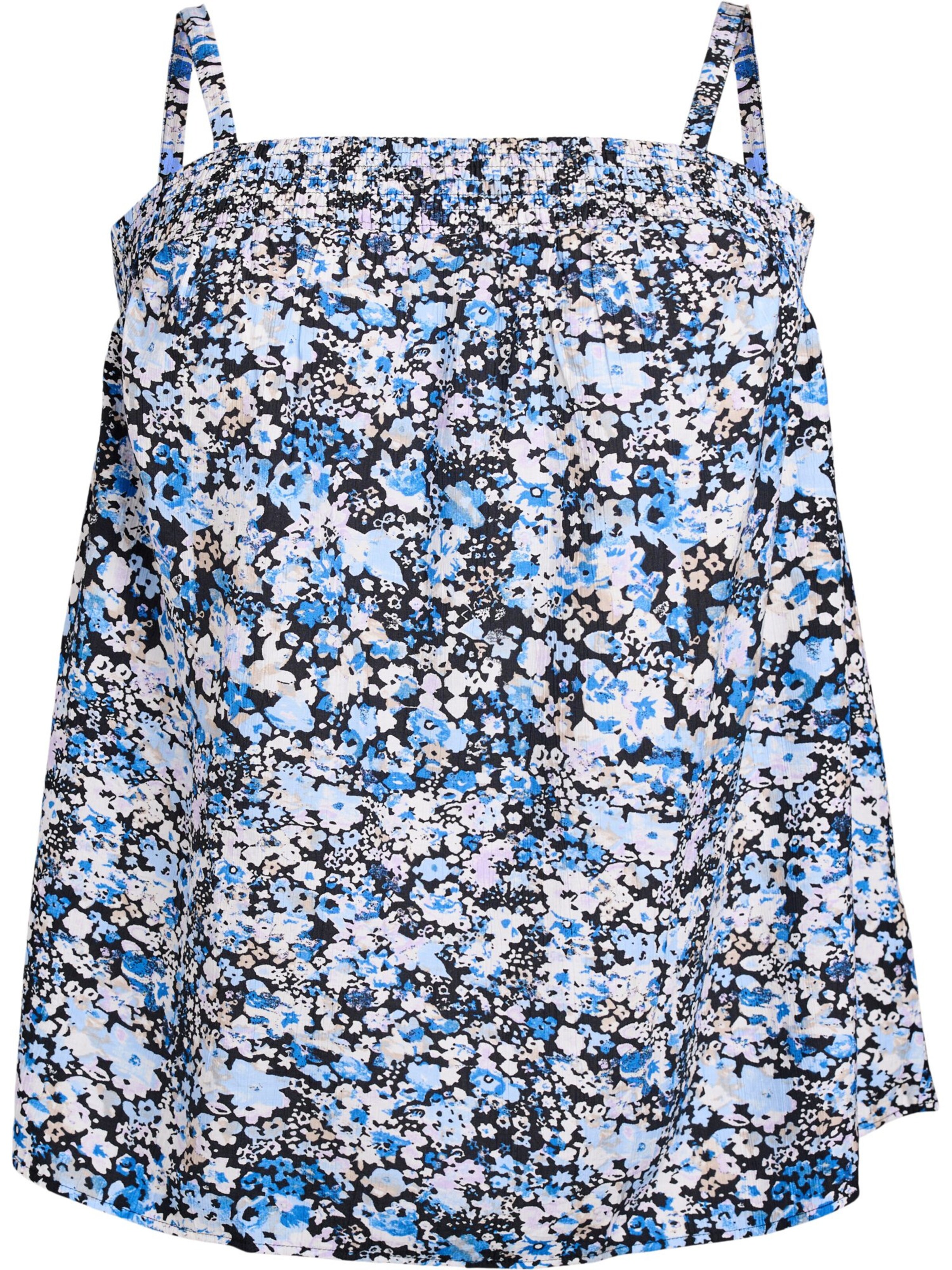 Zizzi Τοπ 'Vsol' σε μαύρο: μπροστά