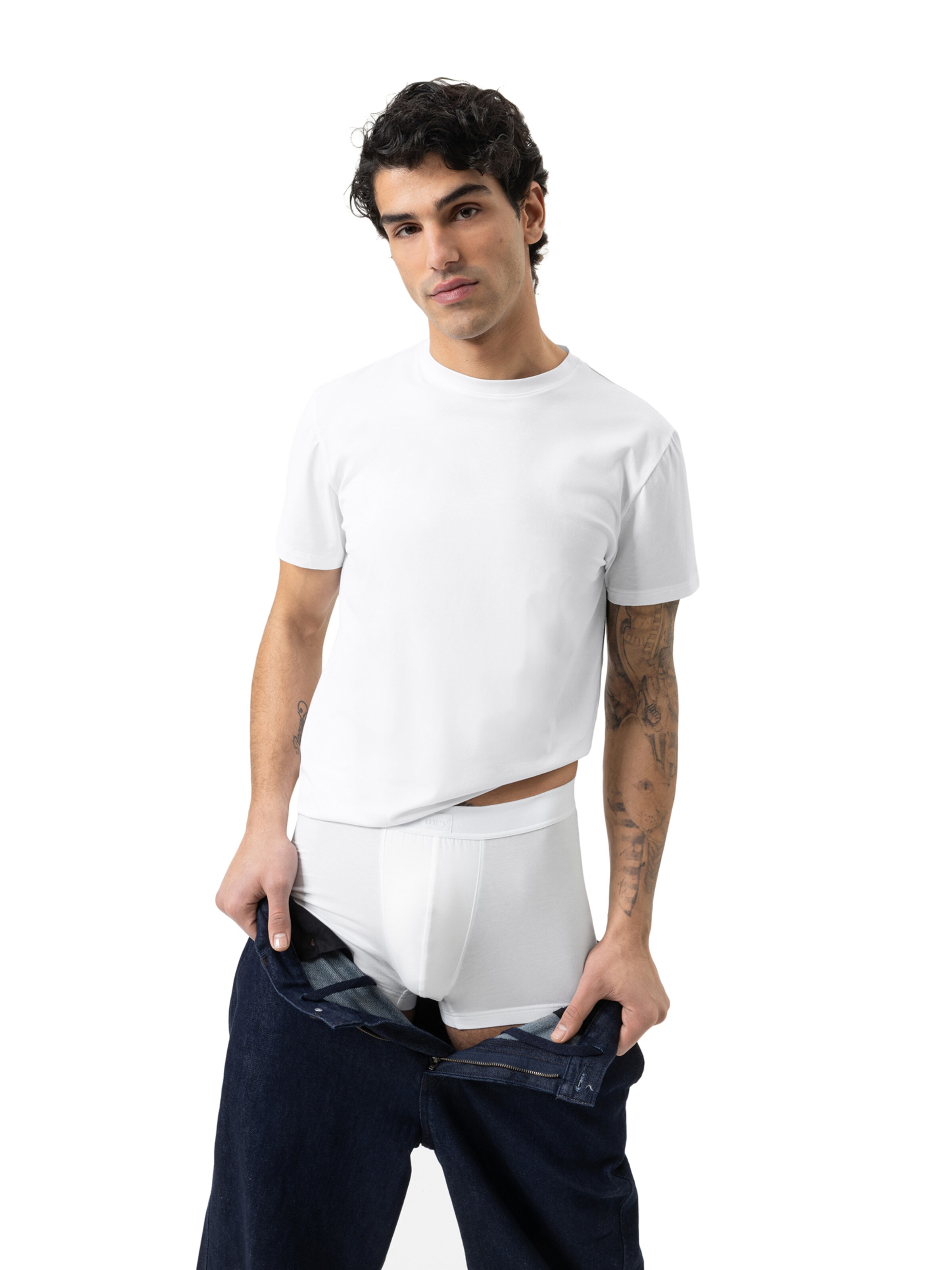 Mey Shirt '10 Out Of 10' in Wit