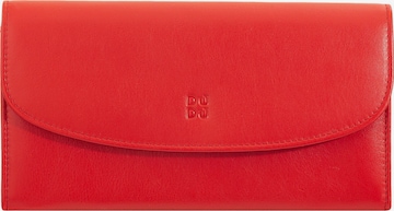 DuDu Wallet 'Gandia' in Red: front
