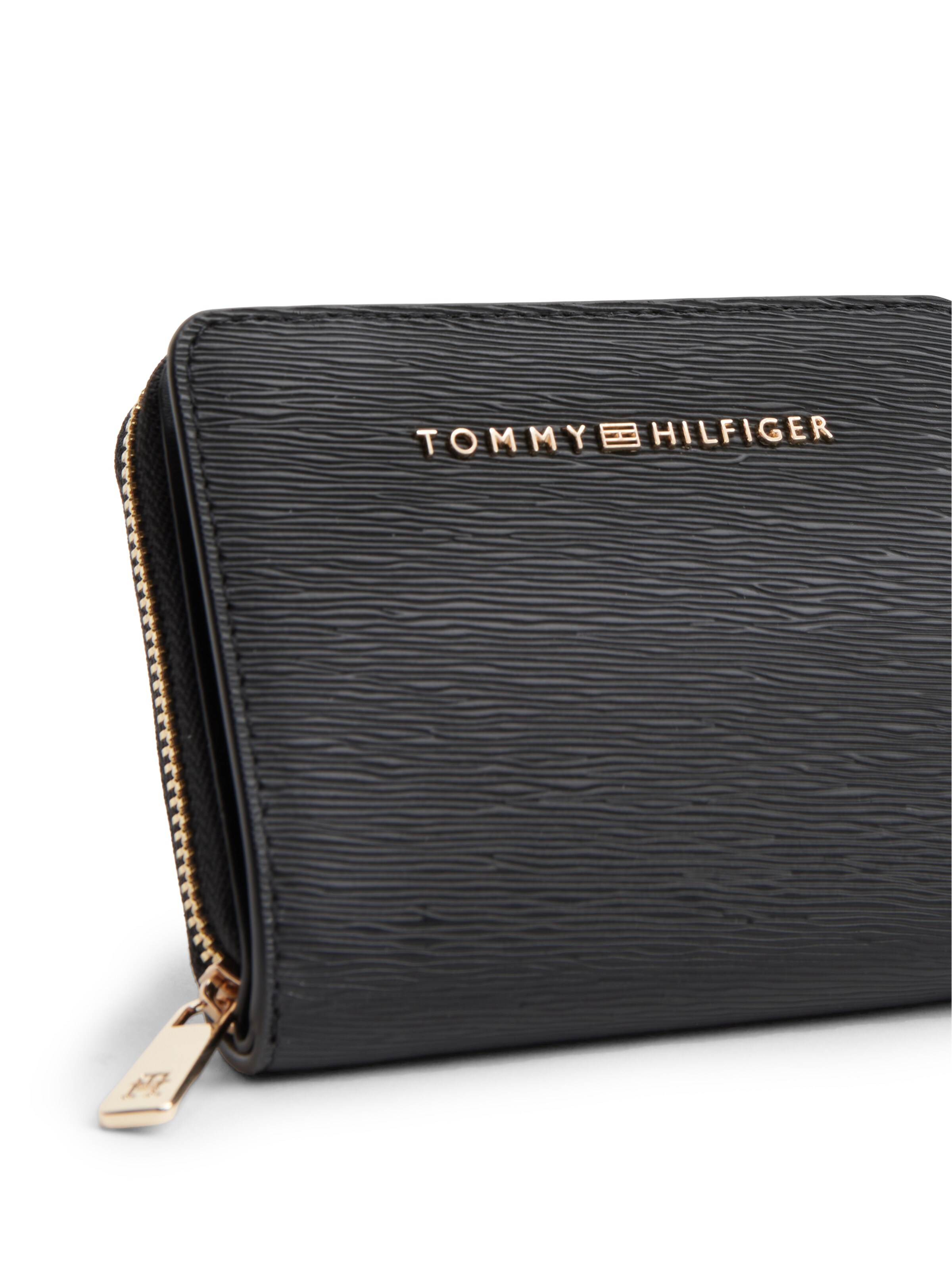 juoda TOMMY HILFIGER Piniginė
