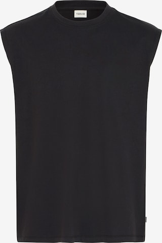 !Solid Rundhalsshirt ' SDBILO '  mit Backprint in Schwarz: Vorderseite