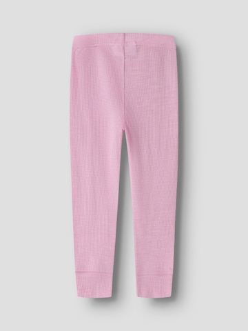 NAME IT Skinny Leggings 'NMNWax' in Pink