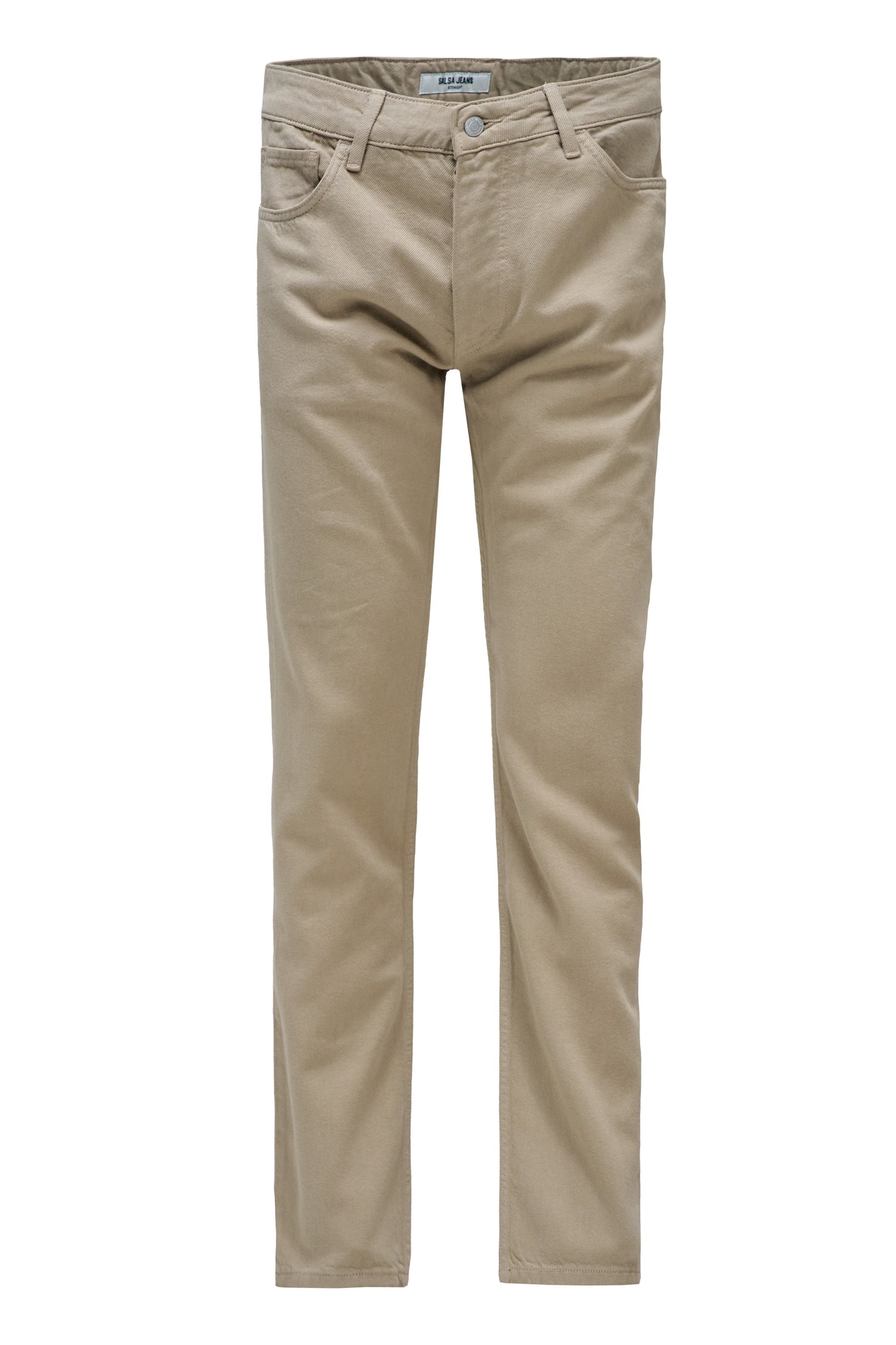 Salsa Jeans Regular Chino trousers in White: front