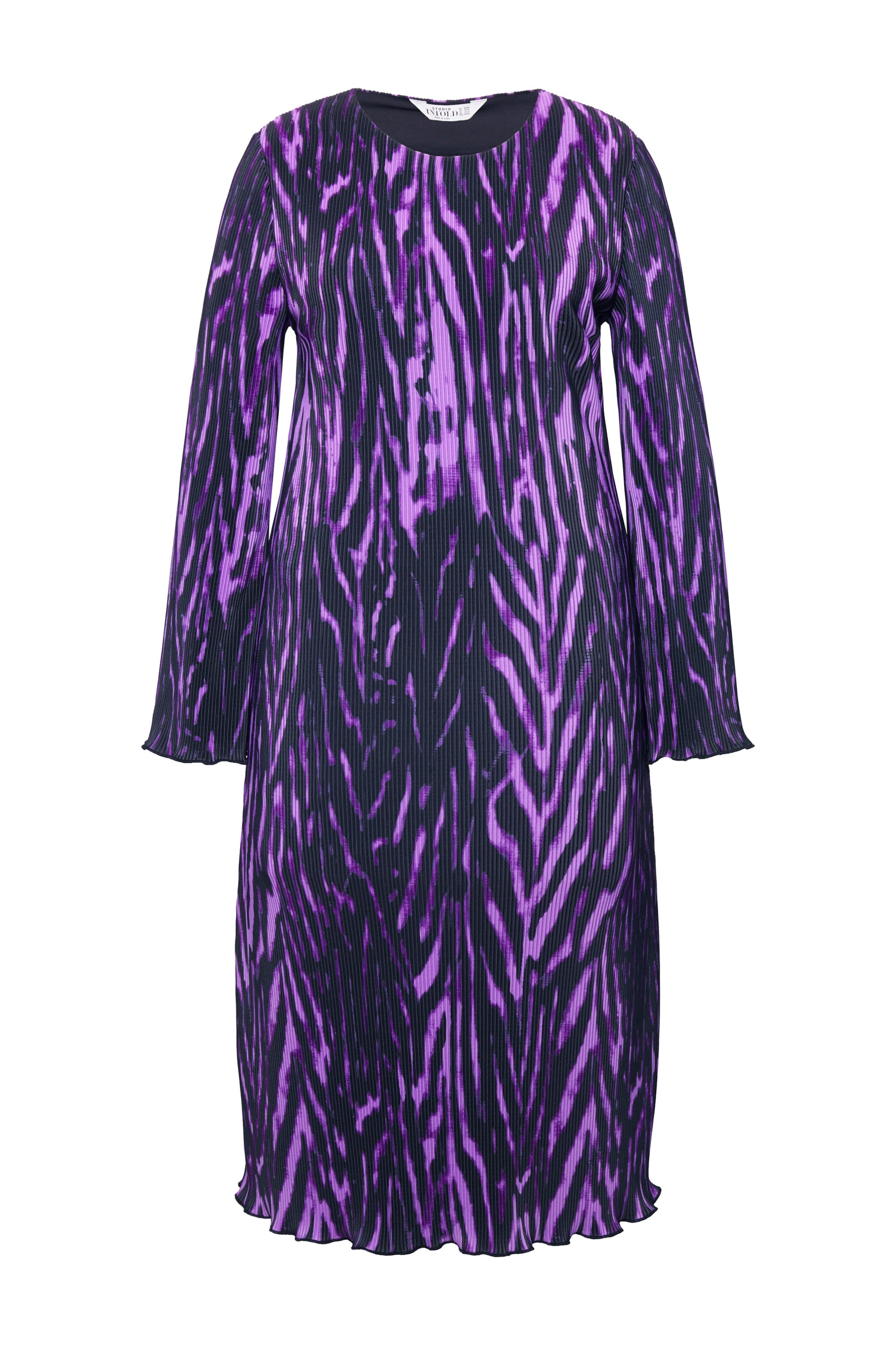 Studio Untold Jurk in Lila: voorkant