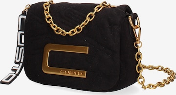 Borsa a spalla di Custo Barcelona in nero: frontale
