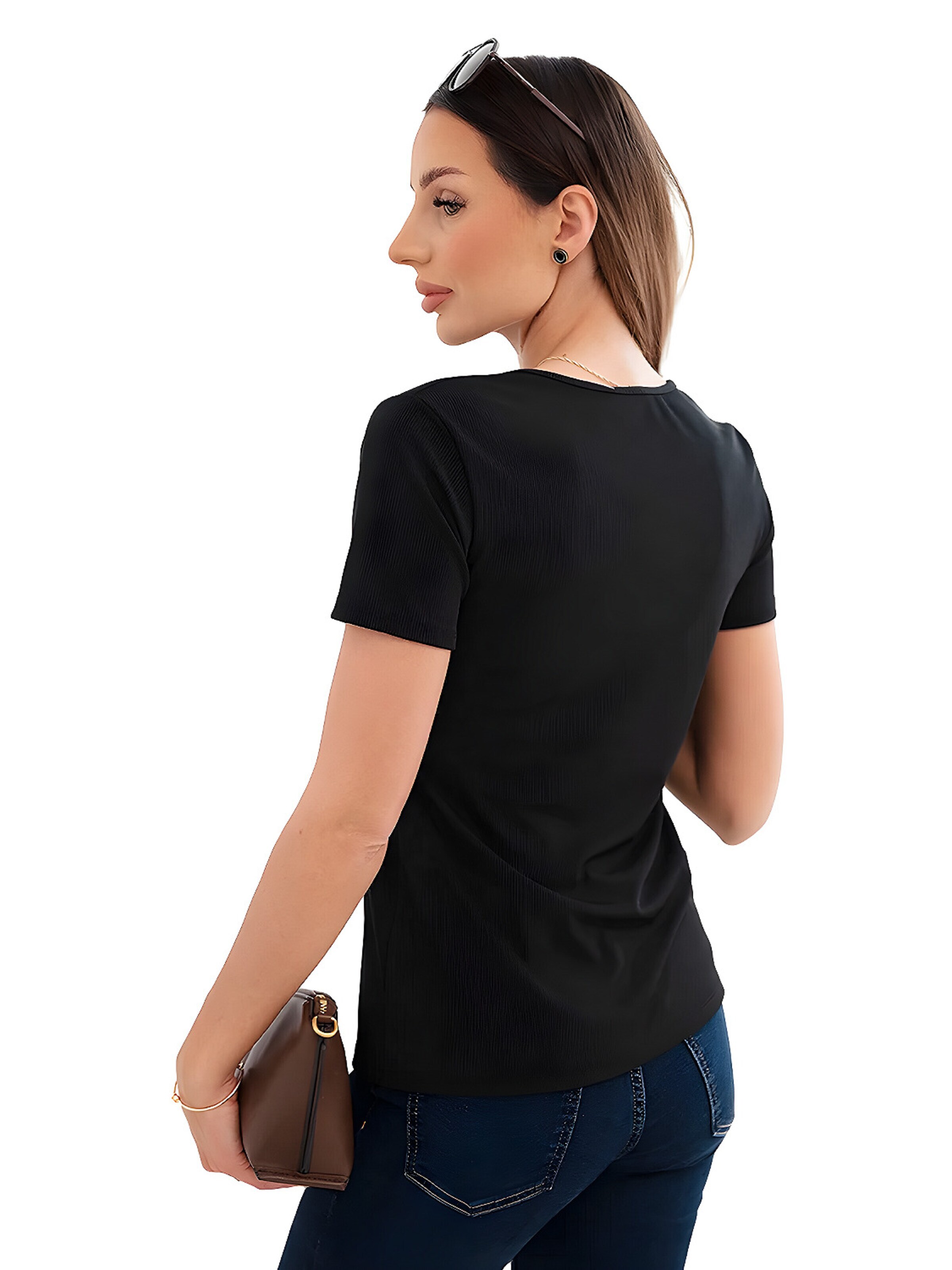 Lumera Shirt 'Peonia' in Zwart