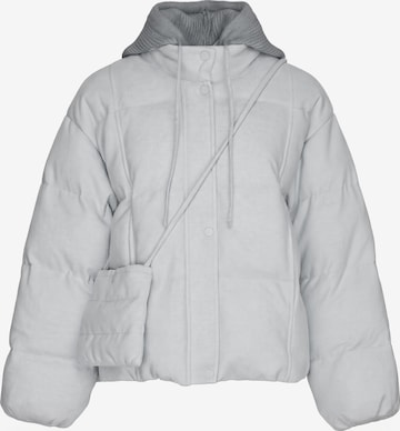 Veste d’hiver MYMO en gris : devant