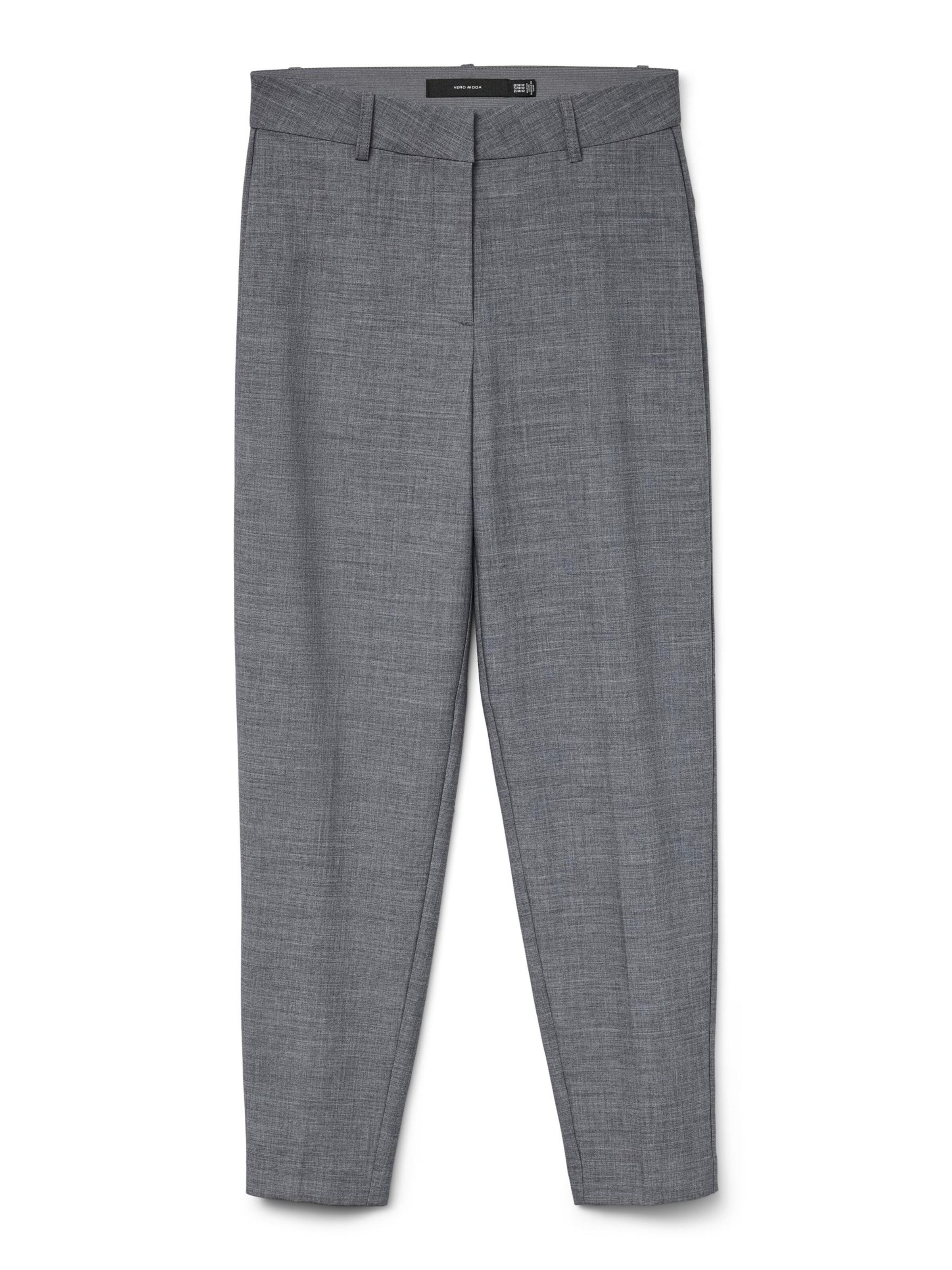 VERO MODA - Pantalón plisado 'VMTANIA' en gris: frente