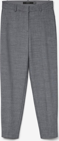 VERO MODA Bukser med lægfolder 'VMTANIA' i grå: forside