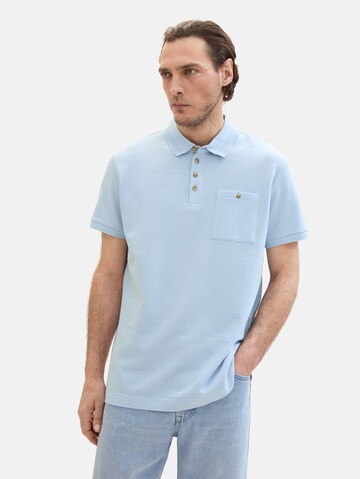 T-Shirt TOM TAILOR en bleu : devant