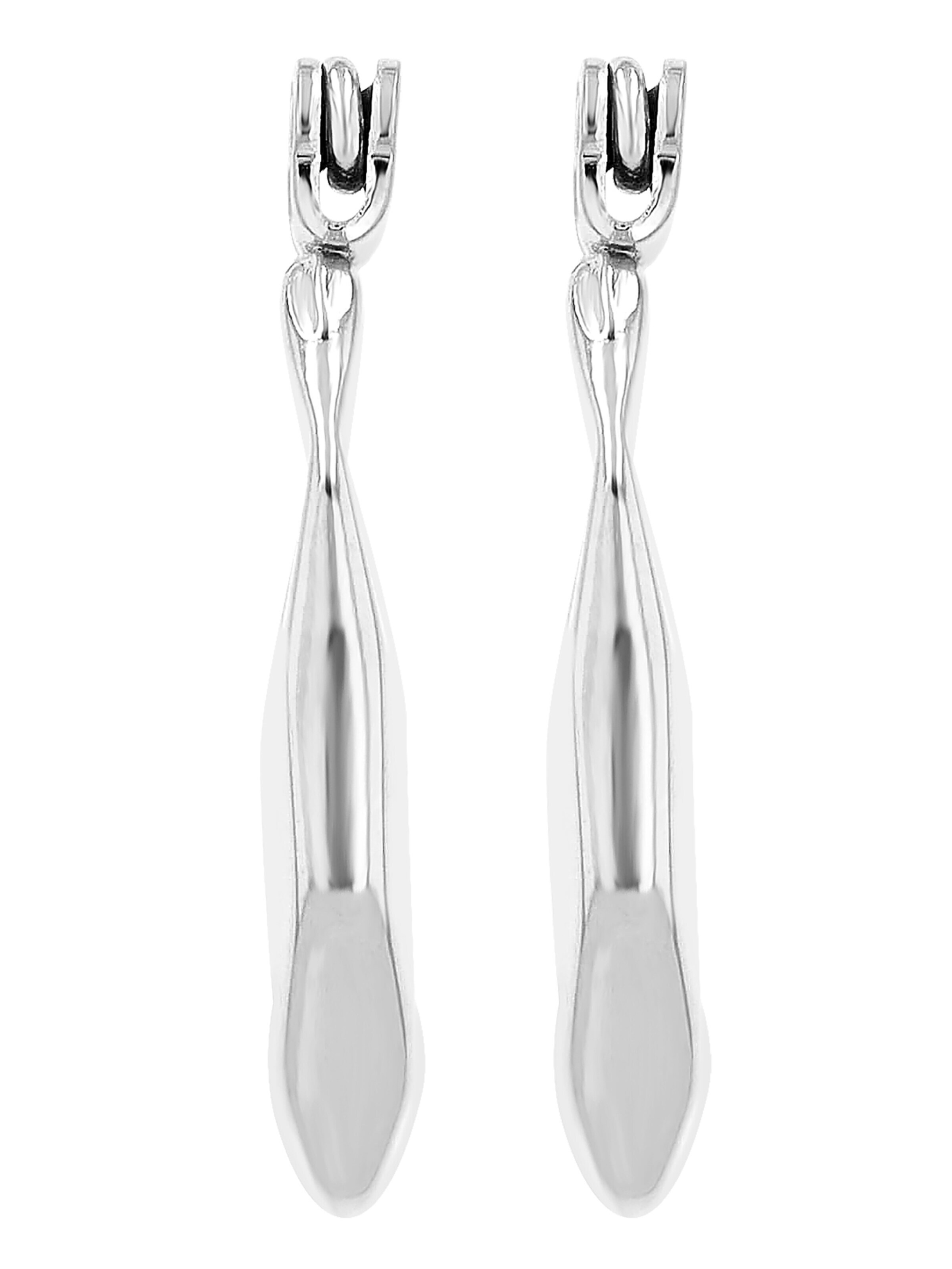 Akzent Earrings 'wasserfest' in Silver