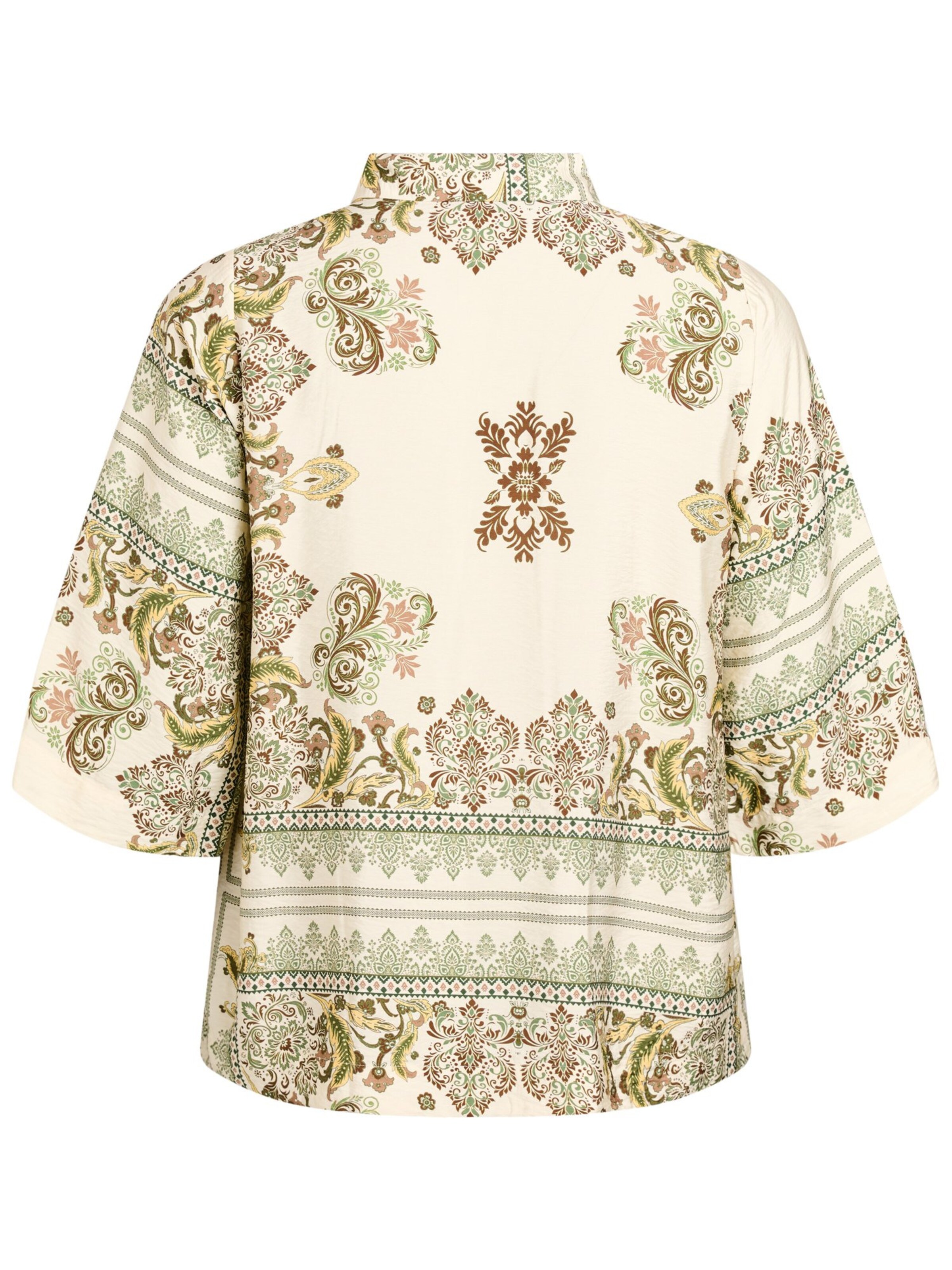 Camicia da donna 'Mestea' di Zizzi in verde