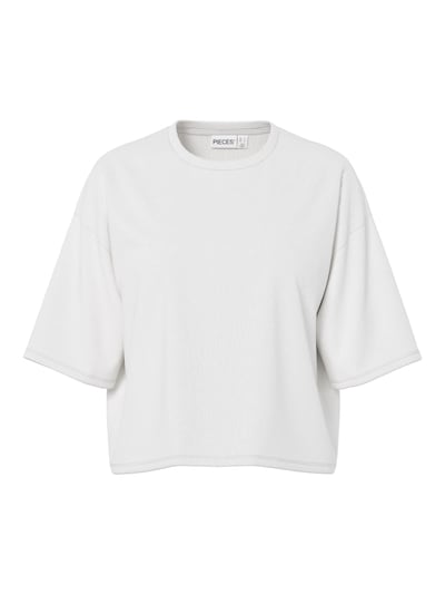 PIECES Shirt in XS in White, Item view
