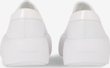 Calvin Klein Slip On in Weiß
