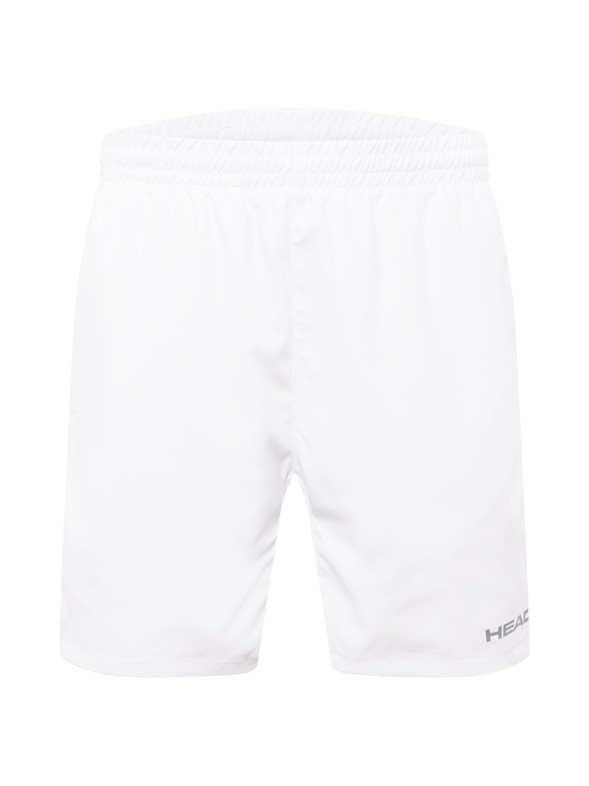 HEAD Regular Sportbroek in Wit: voorkant