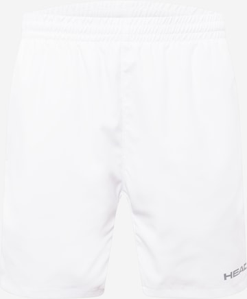 HEAD Sports trousers in White: front