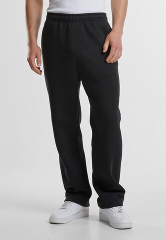 Urban Classics - Loosefit Pantalón en negro: frente