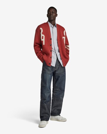 Cardigan 'Holiday 89' G-Star RAW en rouge