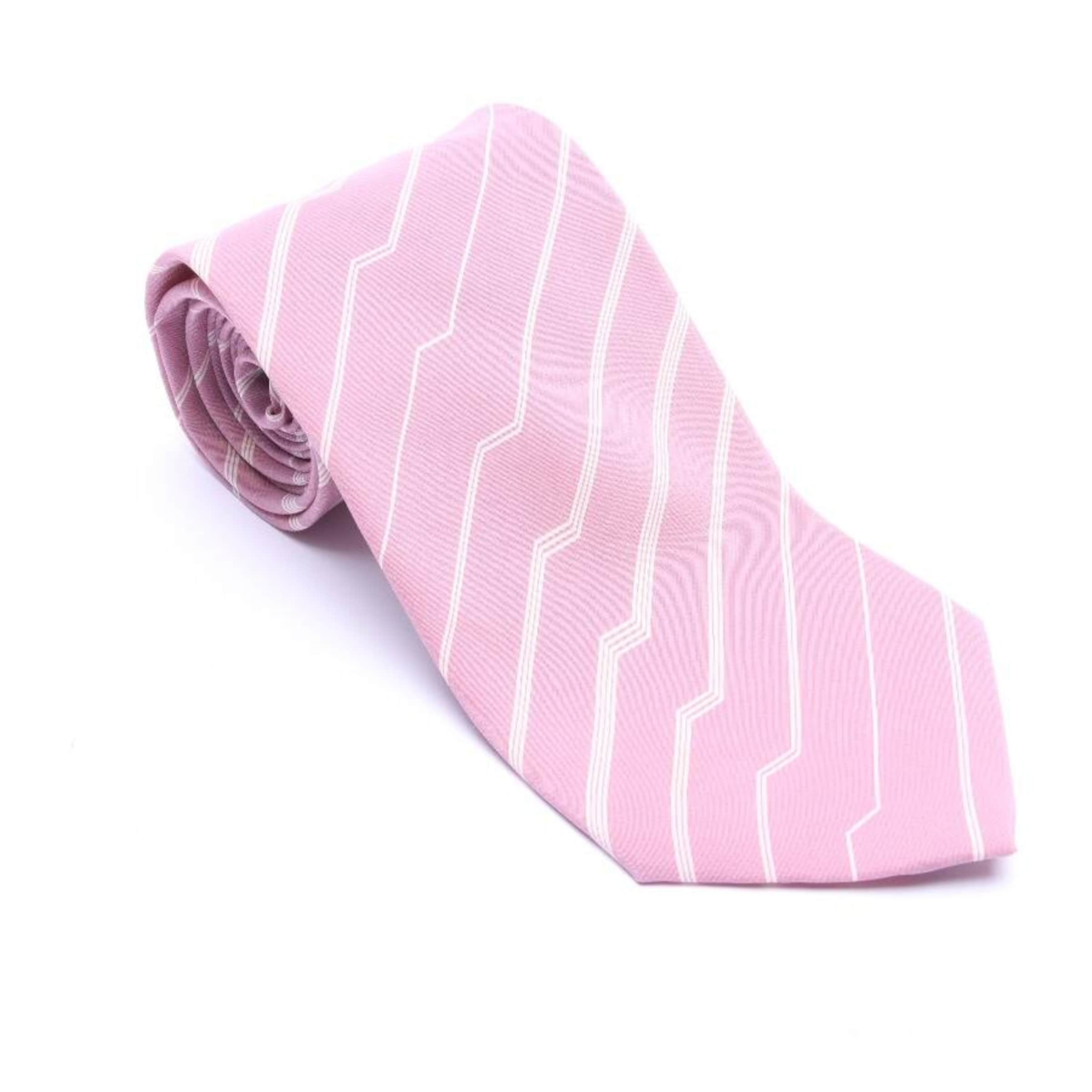 BOSS Tie & Bow Tie in One size in Pink: front