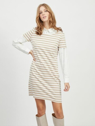 VILA Dress 'Tinny' in Beige: front