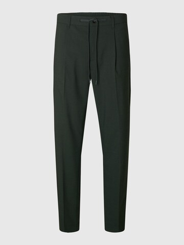 SELECTED HOMME Regular Pantalon 'SLHLeroy' in Groen: voorkant