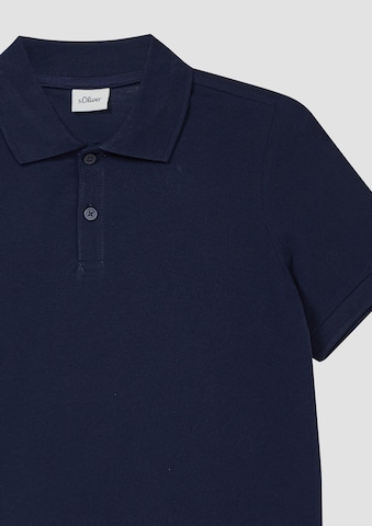 s.Oliver Poloshirt in Blau