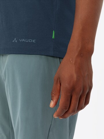 VAUDE Functioneel shirt 'Cyclist' in Blauw