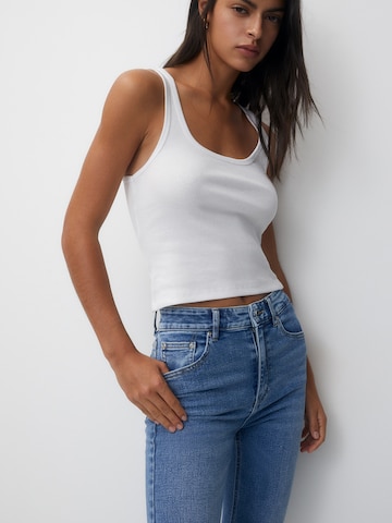 Evazați Jeans de la Pull&Bear pe albastru