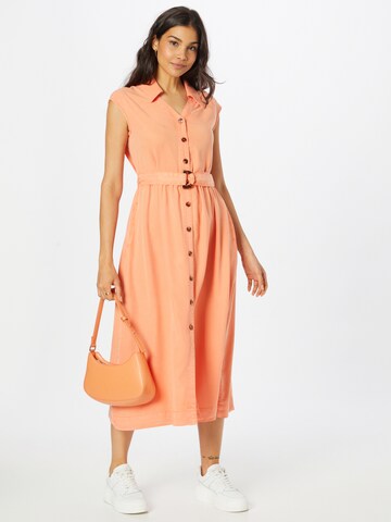 TAIFUN Košilové šaty – oranžová