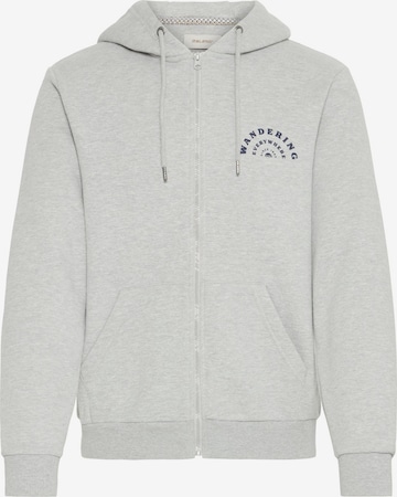 BLEND - Casaco em moletão em cinzento: frente