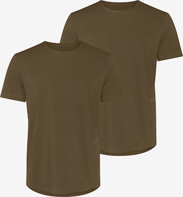 SLOGGI Onderhemd in Groen: voorkant