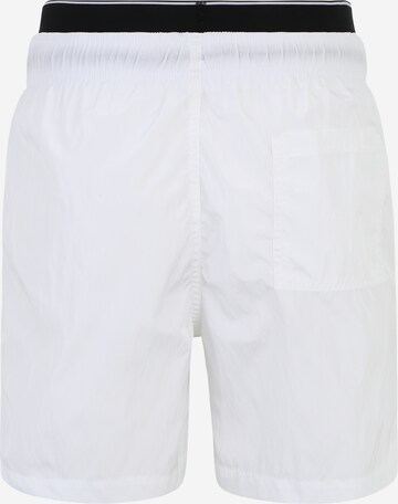 Calvin Klein Swimwear Board Shorts in White