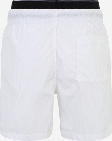 Shorts de bain Calvin Klein Swimwear en blanc