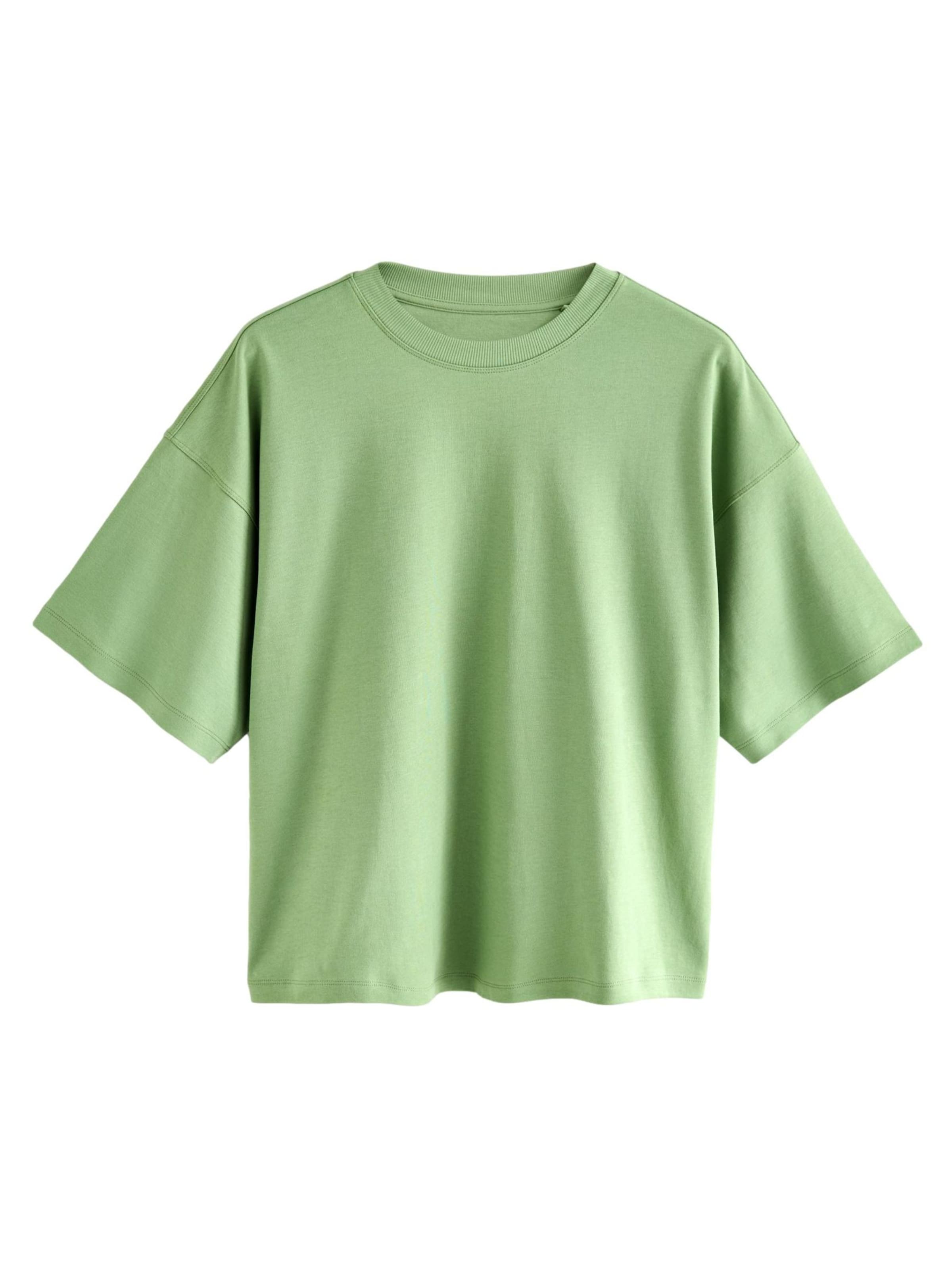 Next Shirt in Green: front