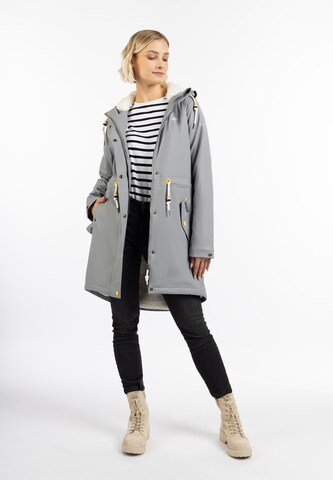 Manteau fonctionnel Schmuddelwedda en gris