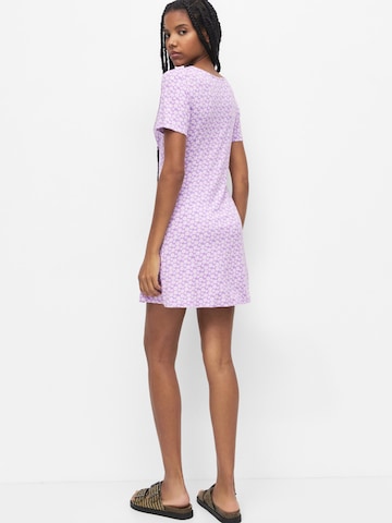 Pull&Bear Letné šaty - fialová