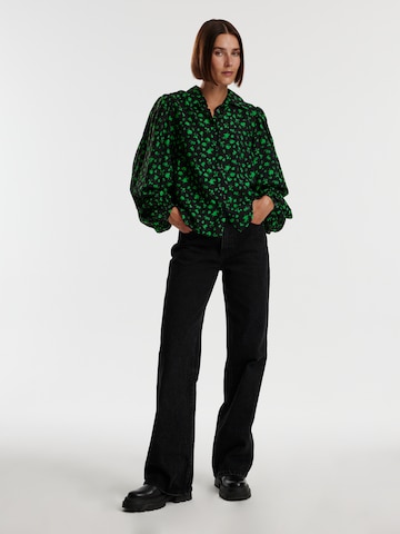 EDITED Blouse 'Keao' in Groen