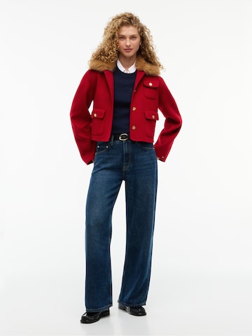 TOMMY HILFIGER - Chaqueta de entretiempo en rojo