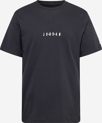 Jordan Тениска 'Air' в черно: отпред