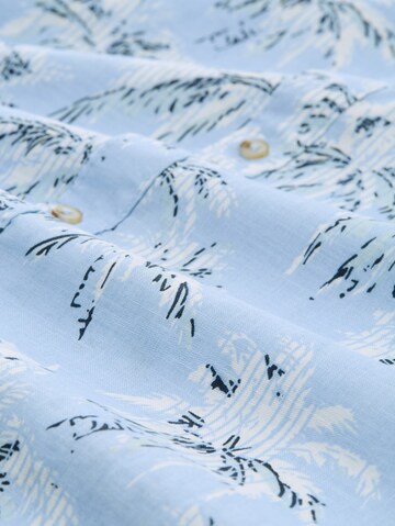 TOM TAILOR Regular Fit Hemd in Blau