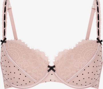 rožinė Hunkemöller Plati Liemenėlė 'Dorothy': priekis