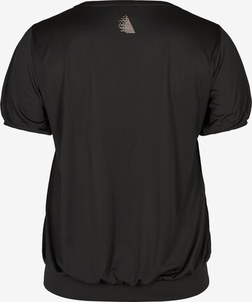 T-shirt fonctionnel 'Francisco' Active by Zizzi en noir