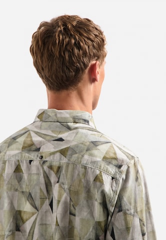 No Excess Regular fit Button Up Shirt in Green