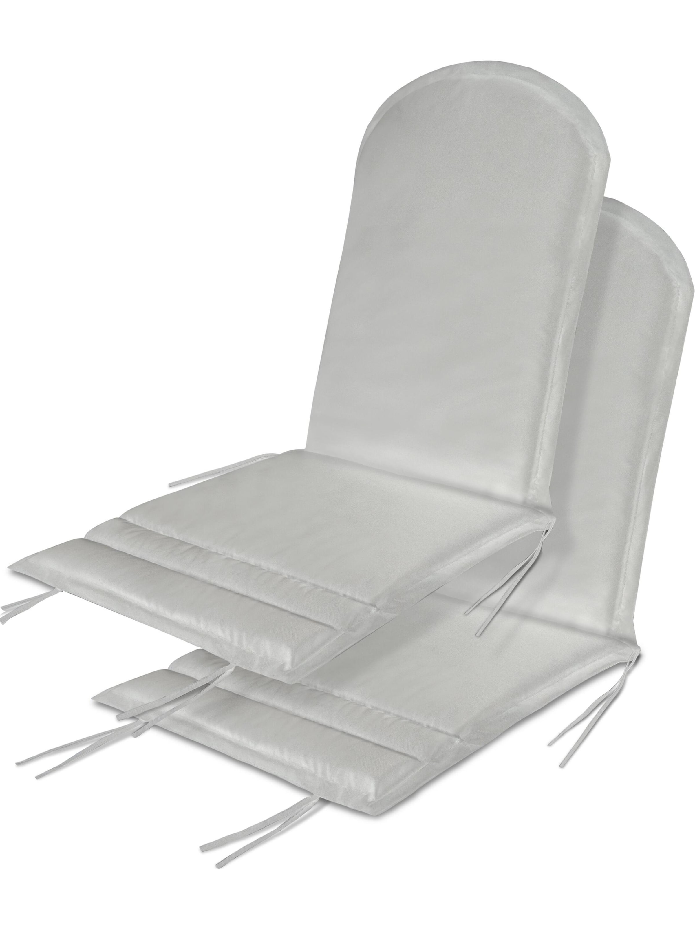 Aspero Zitkussens 'Adirondack' in Wit: voorkant