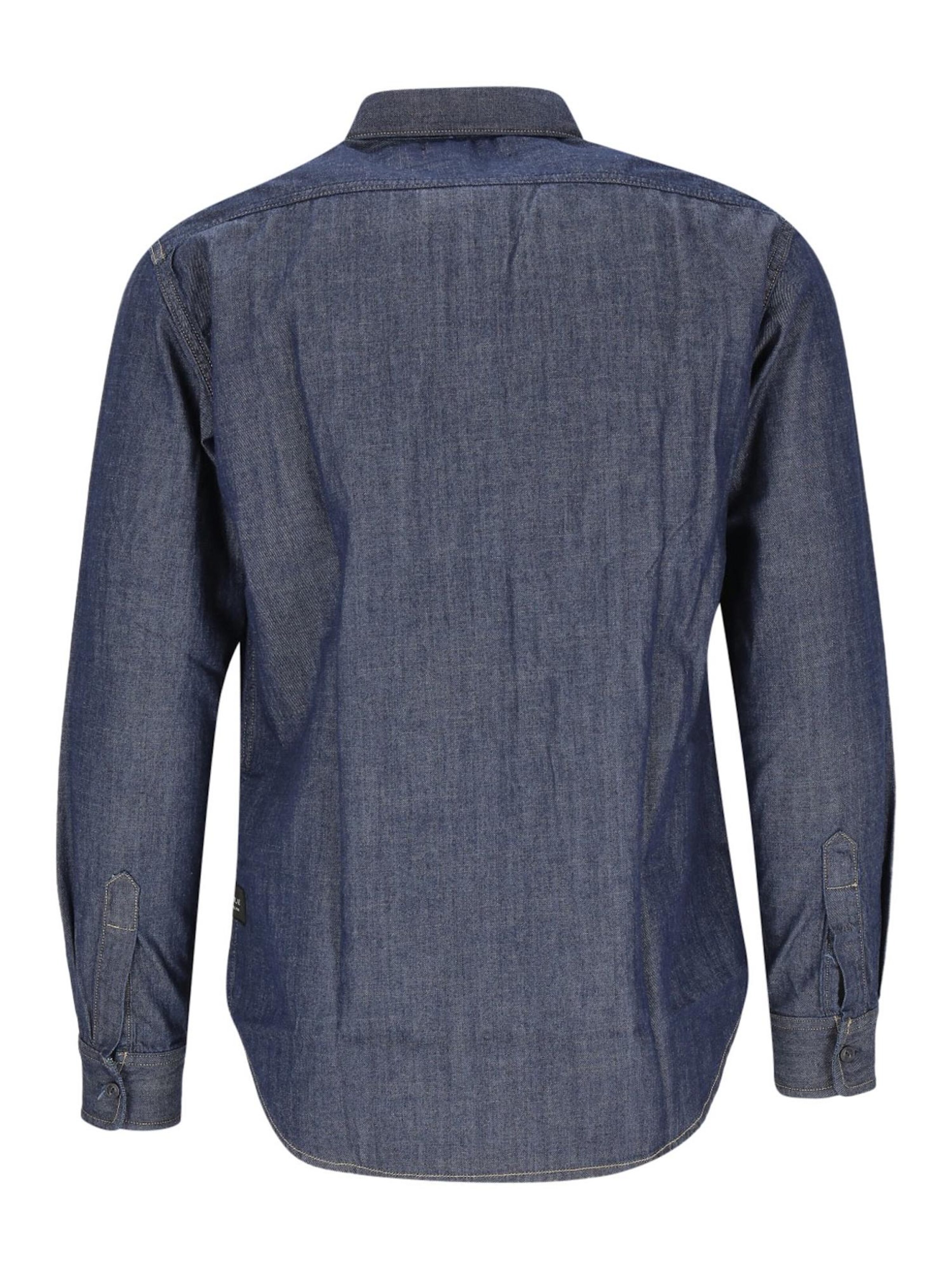 REPLAY Regular fit Button Up Shirt in Blue