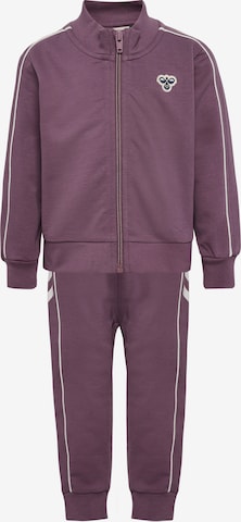 Survêtement Hummel en violet : devant